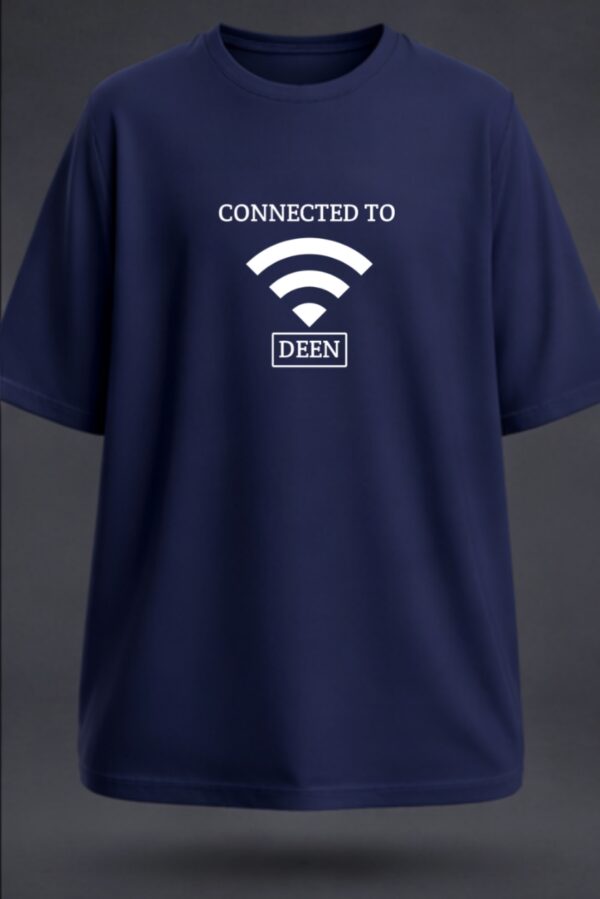 Connected To Deen, Unisex Oversized Classic T-Shirt
