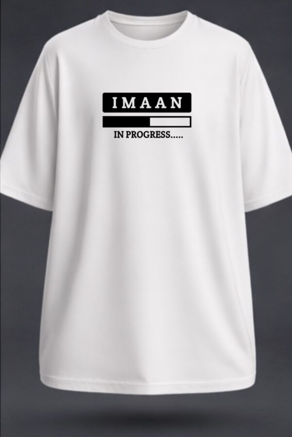 Imaan in progress, Unisex Oversized Classic T-Shirt