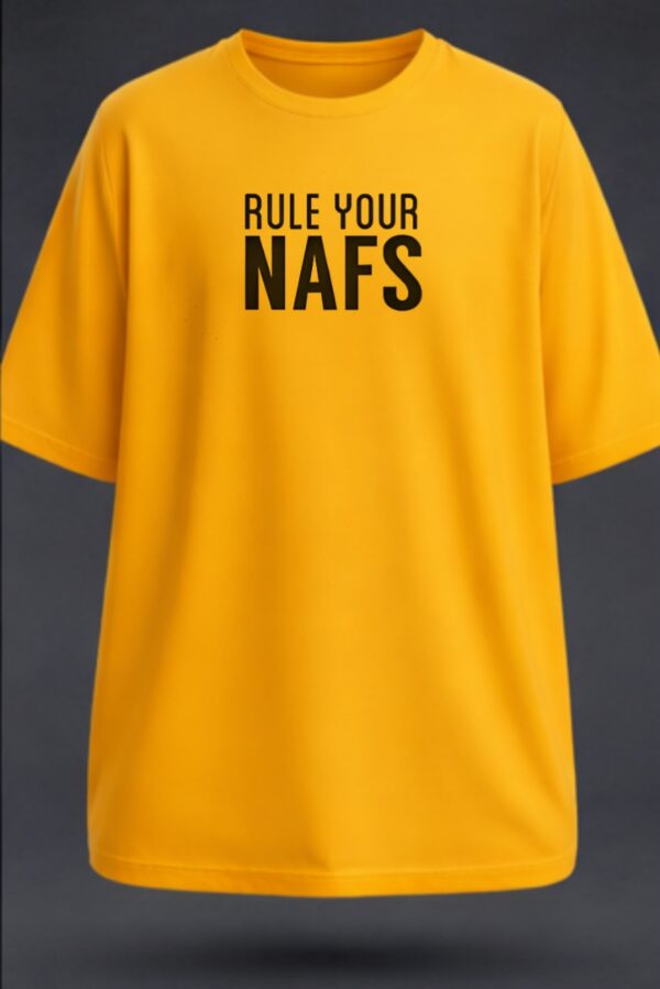 Rule Your Nafs, Unisex Oversized Classic T-Shirt