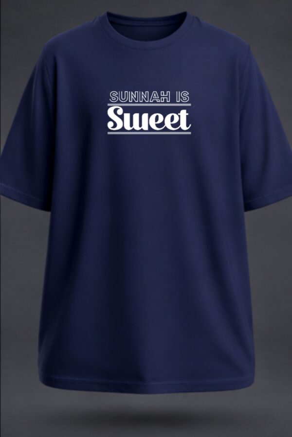 Sunnah Is Sweet, Unisex Oversized Classic T-Shirt