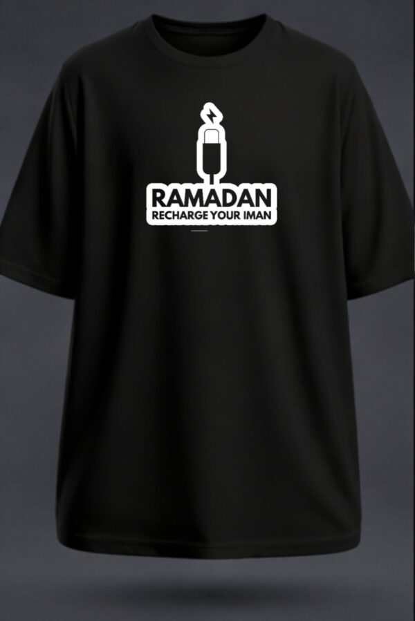 Ramadan Recharge Your Iman, Unisex Oversized Classic T-Shirt