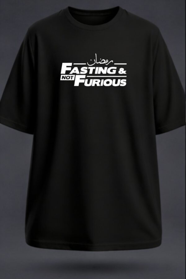 Fasting & Not Furious, Unisex Oversized Classic T-Shirt