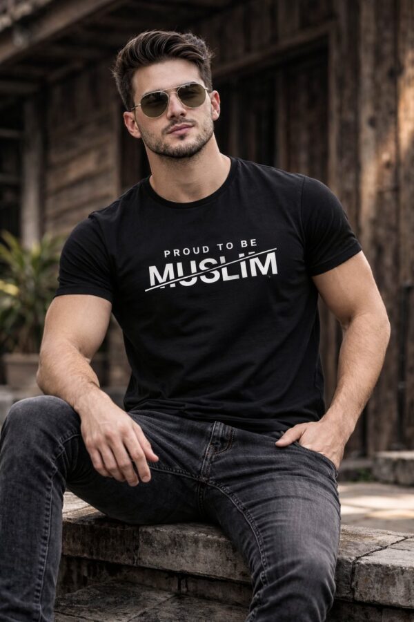 Proud to be Muslim, Half Sleeve T-Shirt