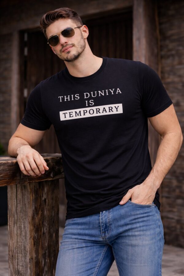 This Duniya Is Temporary, Half Sleeve T-Shirt
