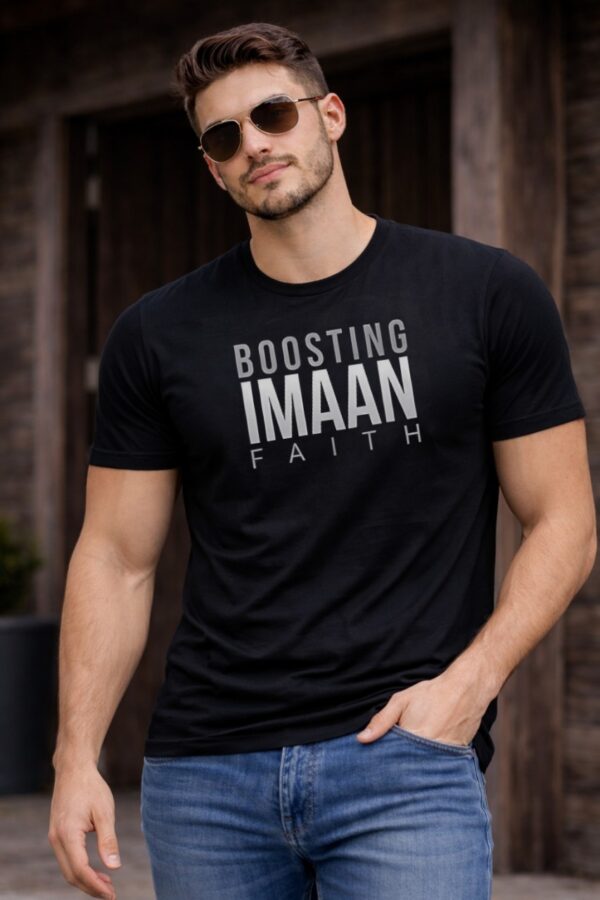 Boosting Imaan Faith, Half Sleeve T-Shirt